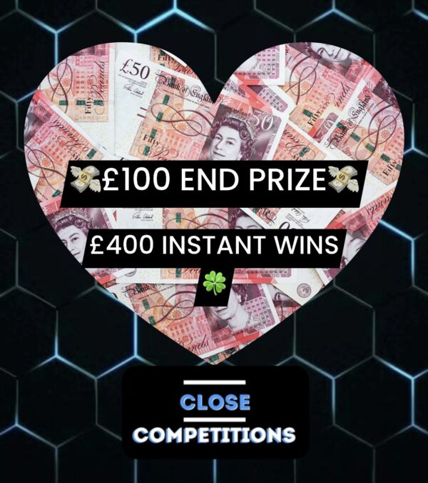 WIN £100 CASH PLUS £400 INSTANT WINS