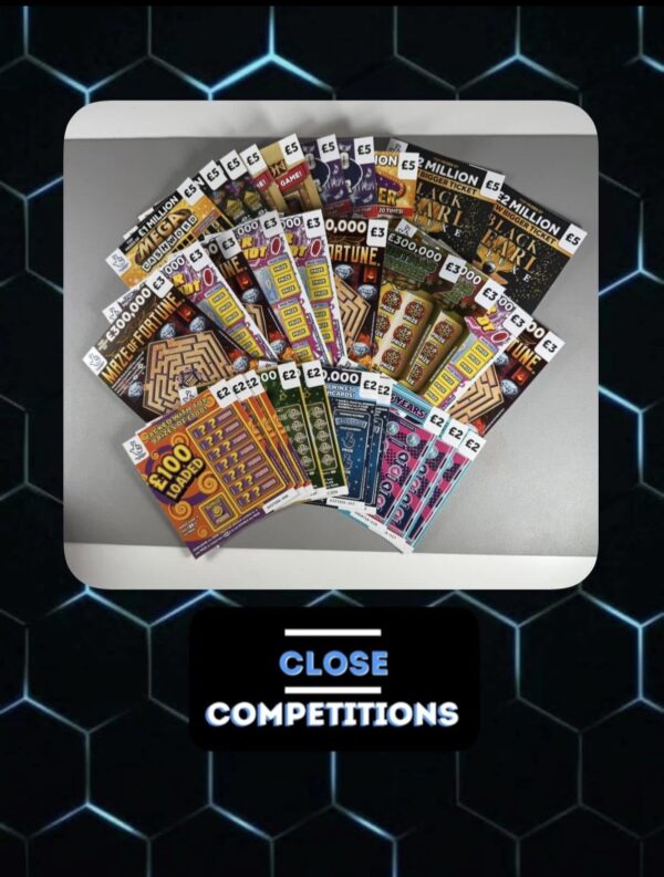 WIN £100 SCRATCH CARD BUNDLE