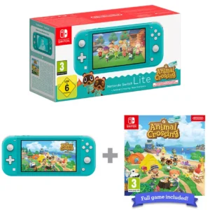 WIN NINTENDO SWITE LITE WITH ANINAL CROSSING
