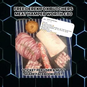 FREE WIN CHRISTMAS MEAT HAMPER FREE