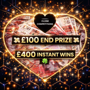 WIN £100 END PRIZE PLUS £400 INSTANT WINS