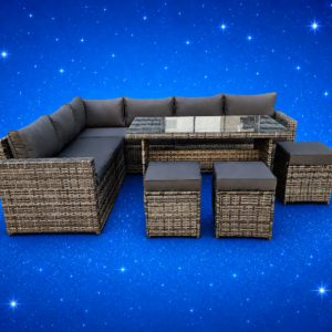 🔥WIN 9 SEAT CORNER GARDEN RATTAN SET🔥