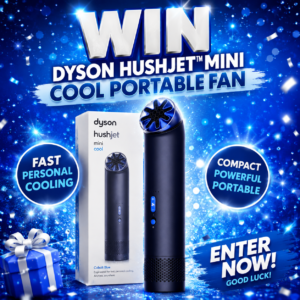 💥WIN DYSON HUSH JET PORTABLE FAN